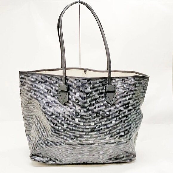 MOREAU PARIS Tote Bag Black PVC mon-578-091225 - Picture 1 of 16